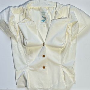 Vivienne Westwood Asymmetrical Blouse Shirt Top